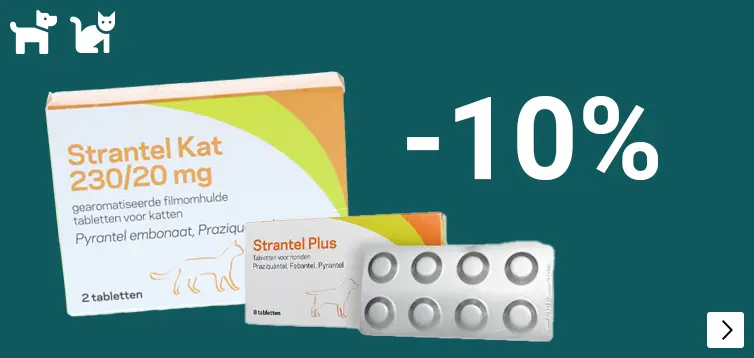 Strantel -10% DOG CAT